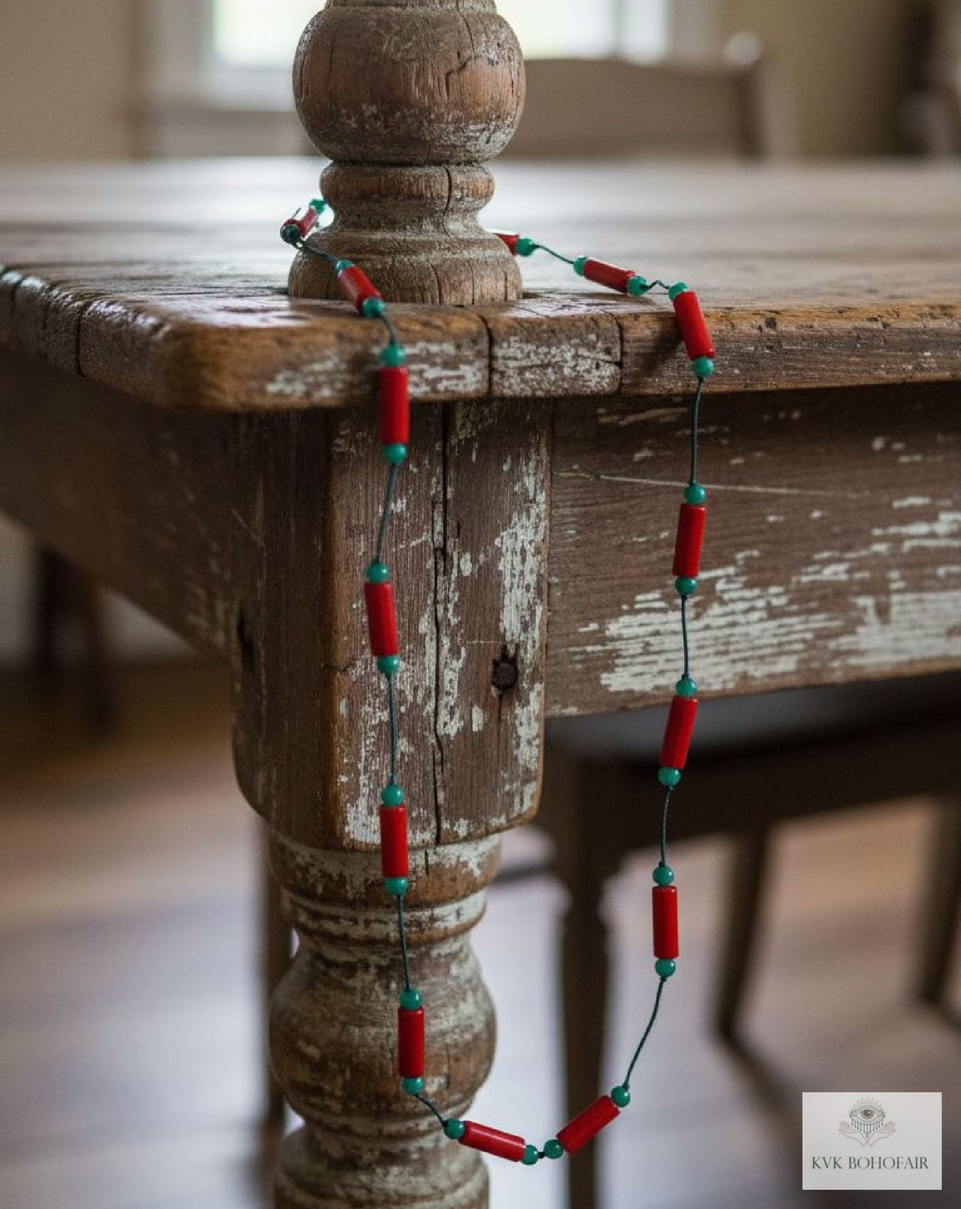 Handcrafted String Beaded Necklaces from Nepal - Free Spirit Boho Jewelry