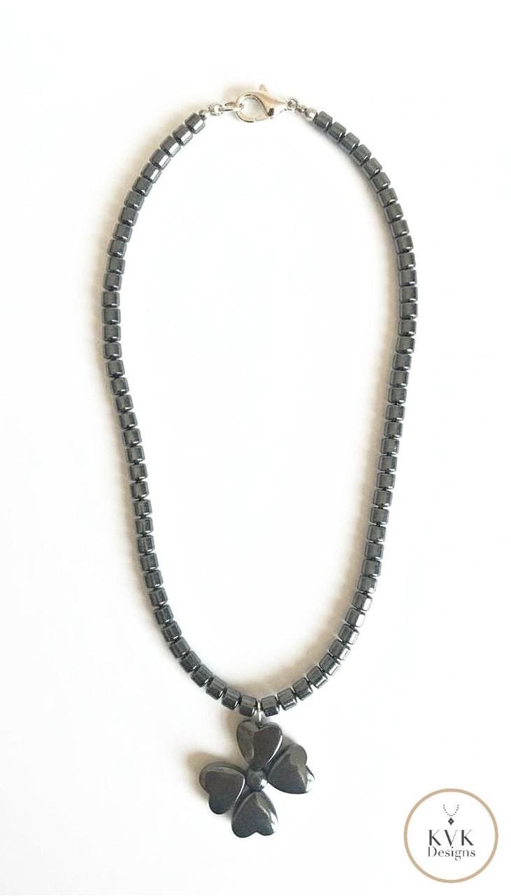 Dogwood Hematite Necklace