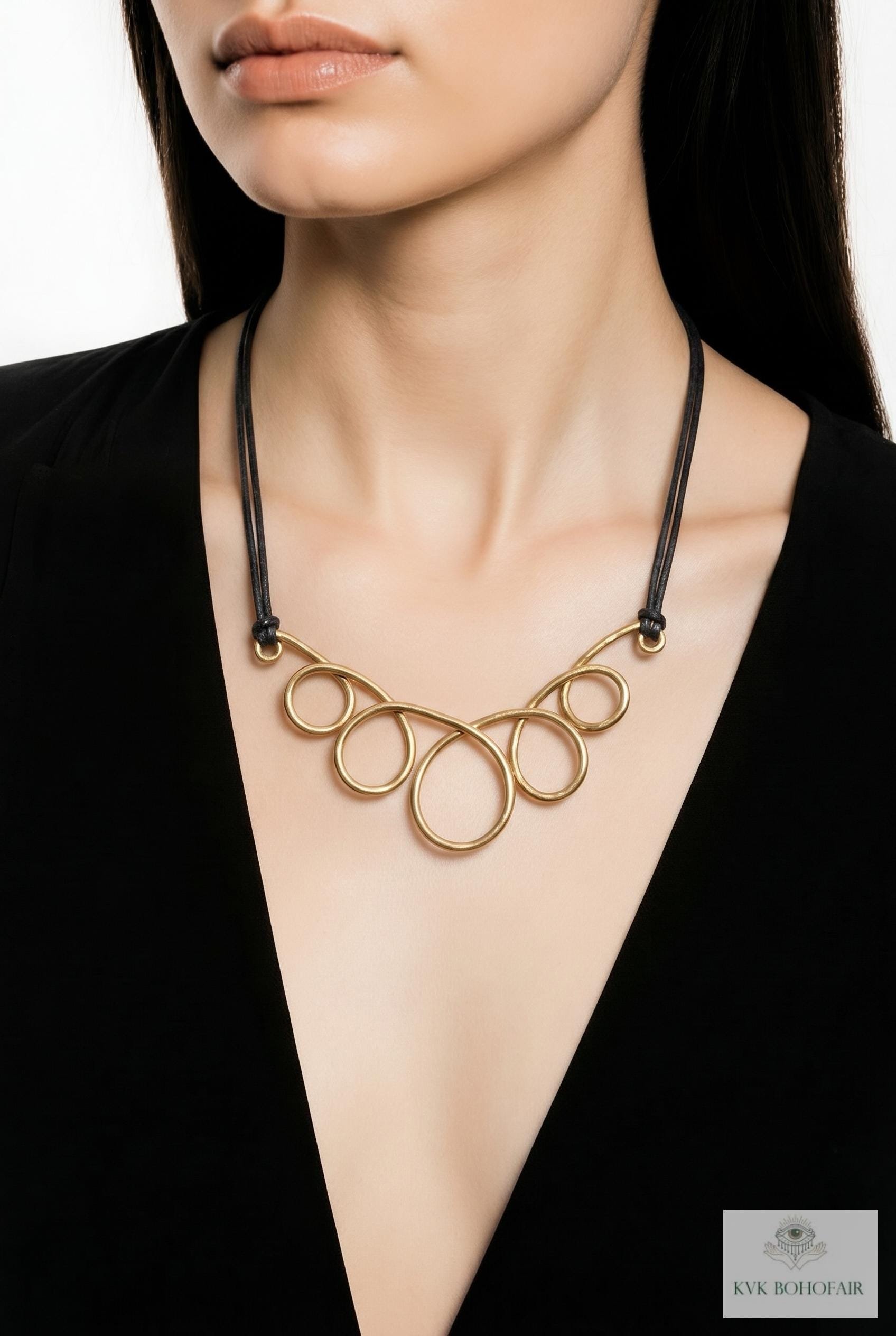 https://www.etsy.com/listing/1859016607/boho-leather-silver-choker-bead-necklace?