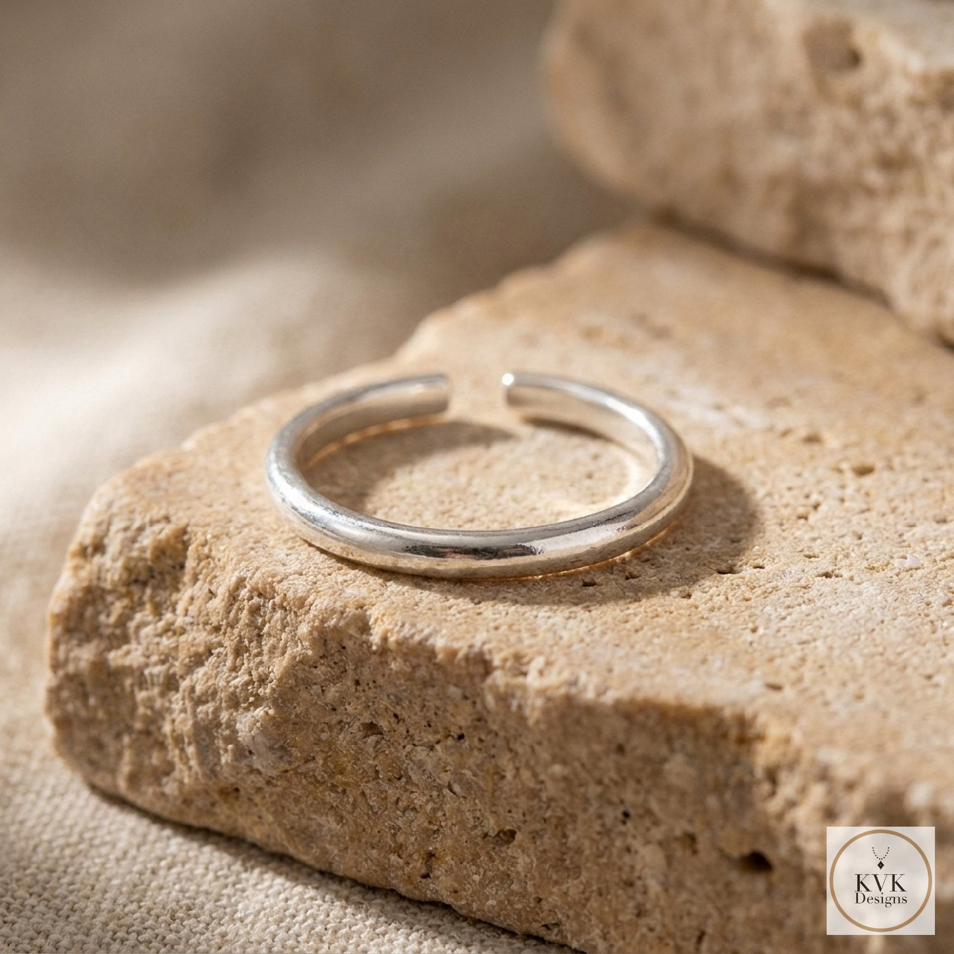 Minimalist Sterling Silver Toe Ring