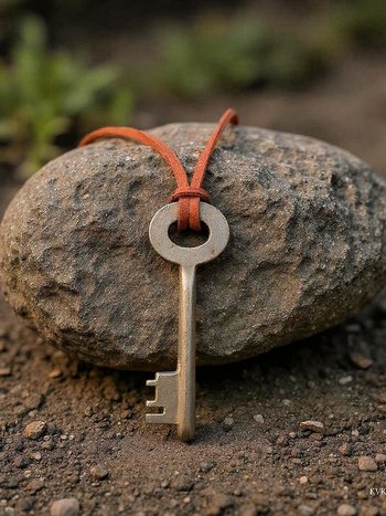 Boho Vintage Key Choker Necklace for Unique Style