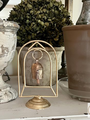 Zen Bell on Stand - Peaceful Chime for Home Décor