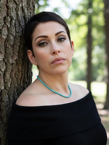 Turquoise Bead Necklace: Beaded Turquoise Choker