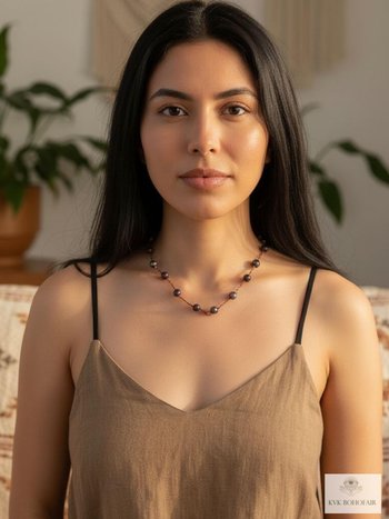 Handcrafted String Beaded Necklaces from Nepal - Free Spirit Boho Jewelry